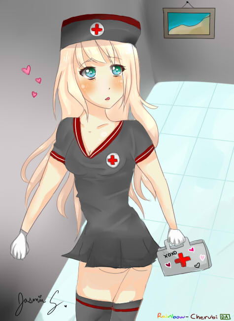 Blonde Nurse