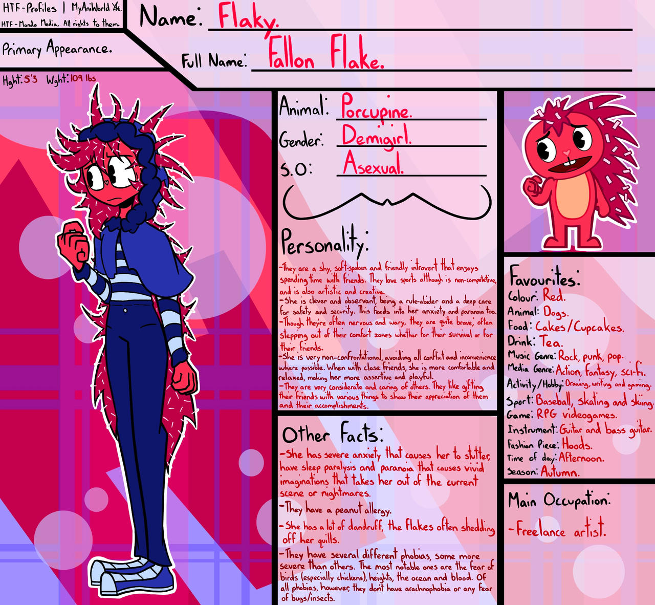 HTF Profile - Flaky. by MyAniWorld on DeviantArt