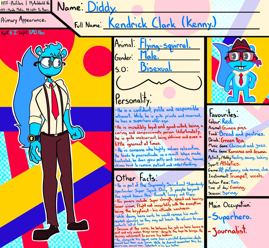 HTF Profile - Diddy. by MyAniWorld on DeviantArt
