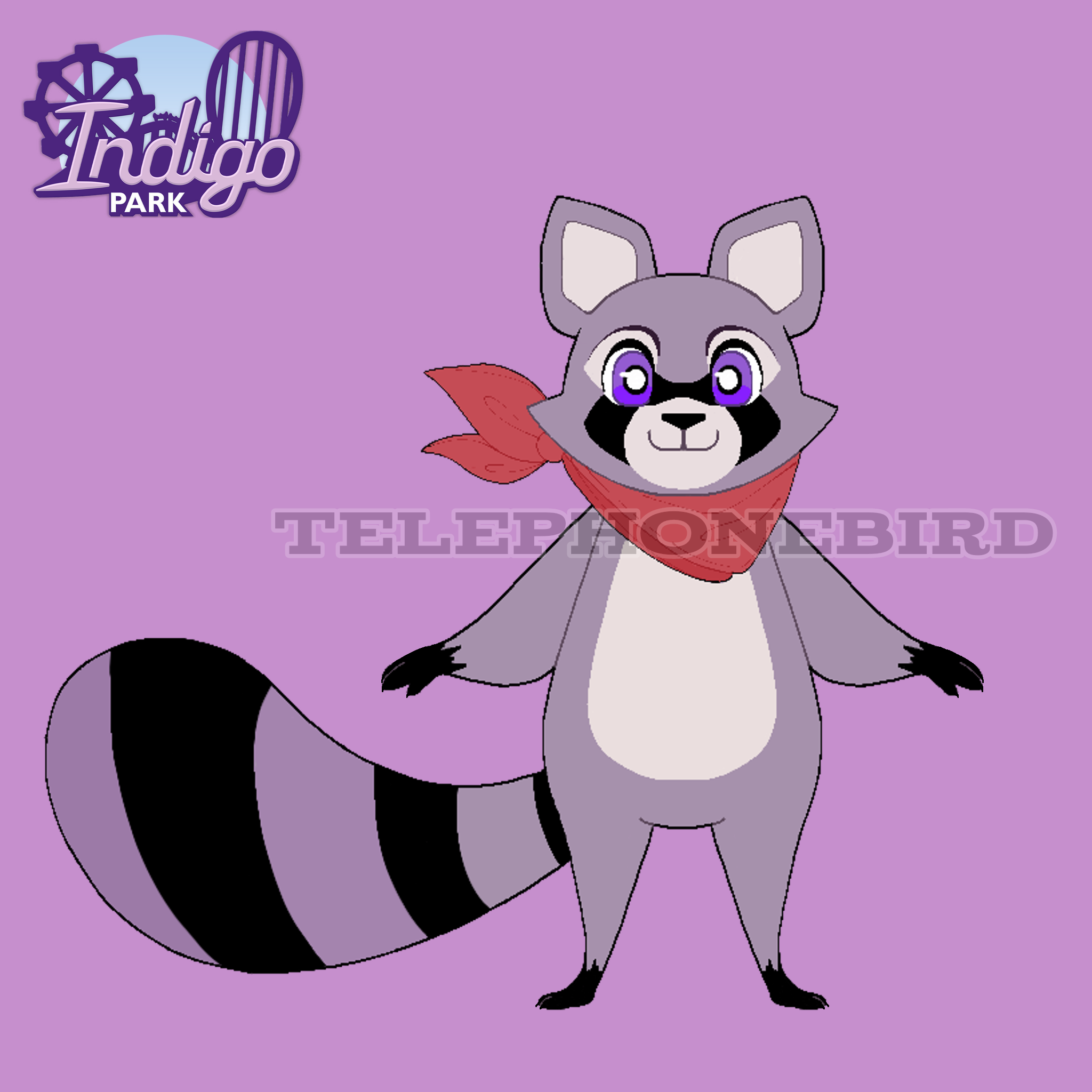 Rambley Raccoon by TelephoneBird on DeviantArt