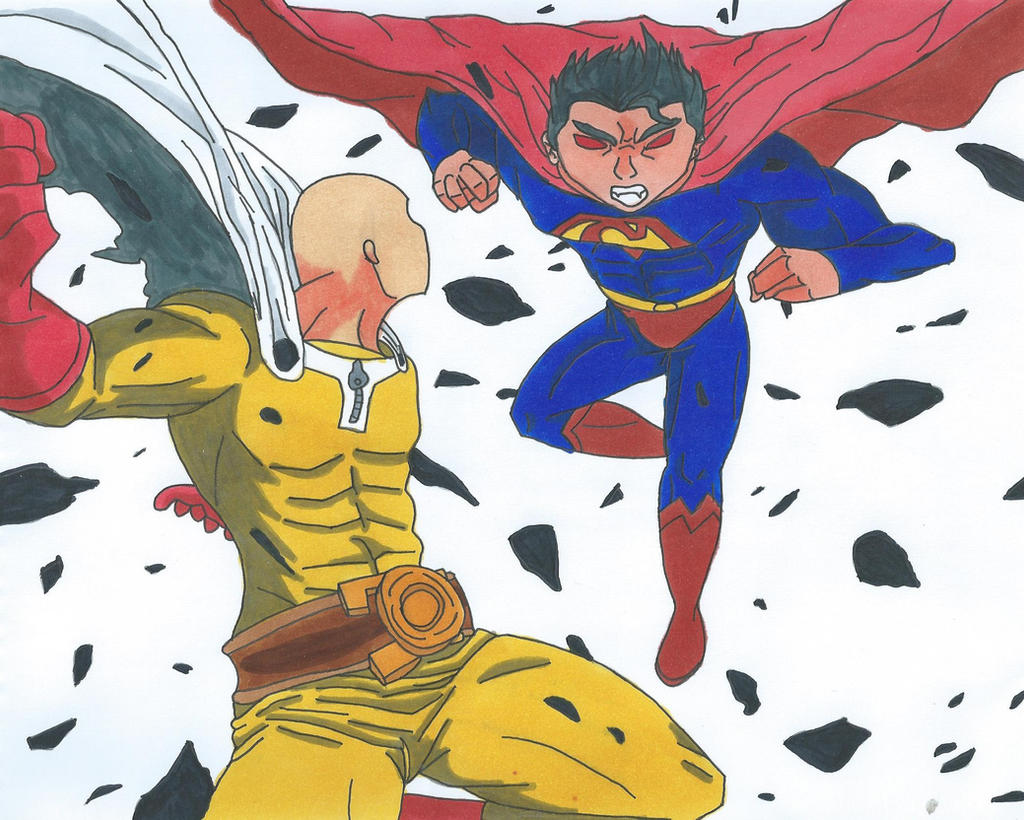 Superman Vs Saitama