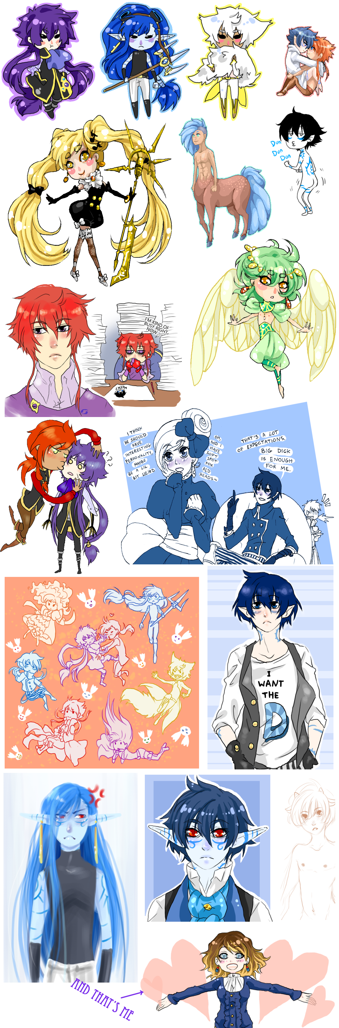 :OCs: chibis and such