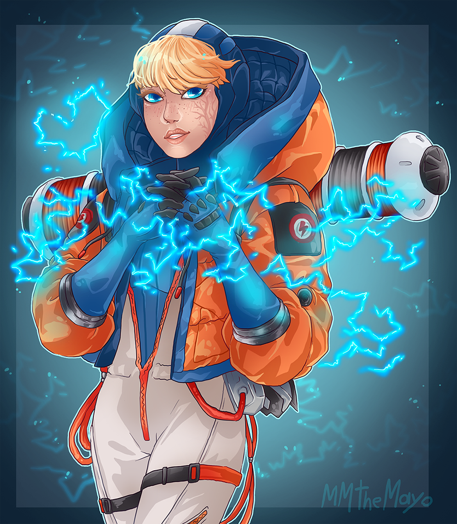 picture Wattson Apex Artwork images of anime apex legends wattson fanart.