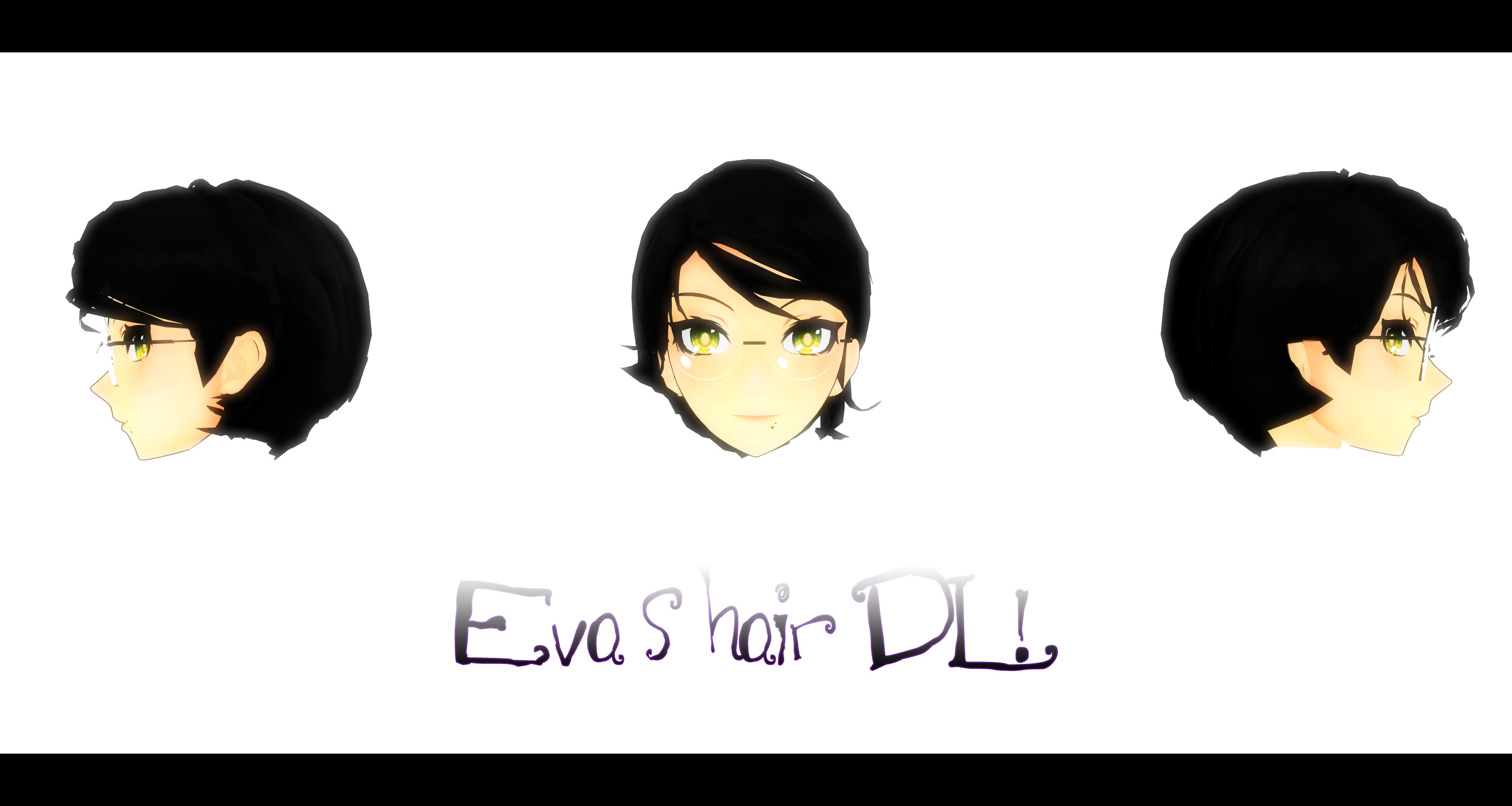 MMD - Eva's hair DL!