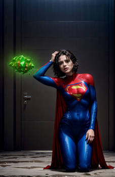 supergirl captured traped by kryptonite