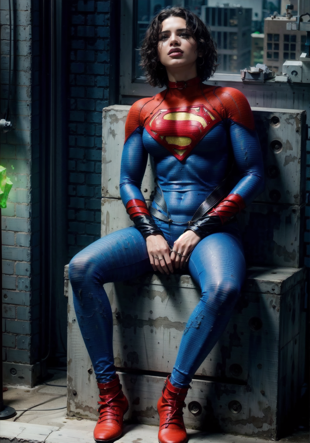 supergirl captured traped by kryptonite by wssssj on DeviantArt