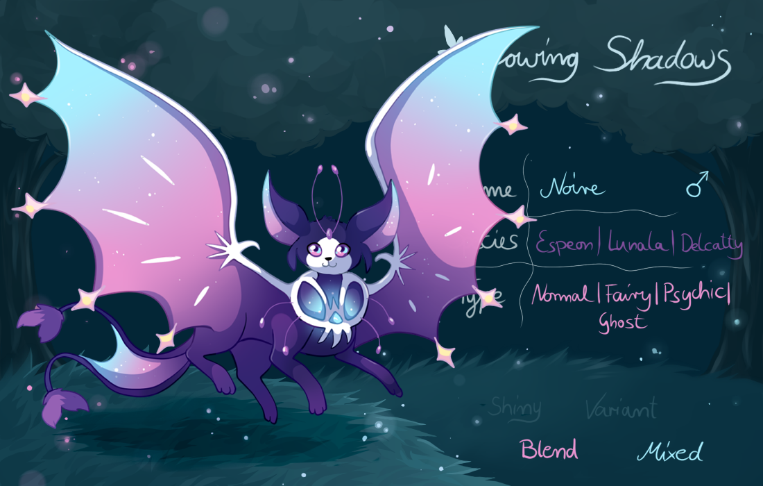 Noire the Espeon/Lunala/Delcatty