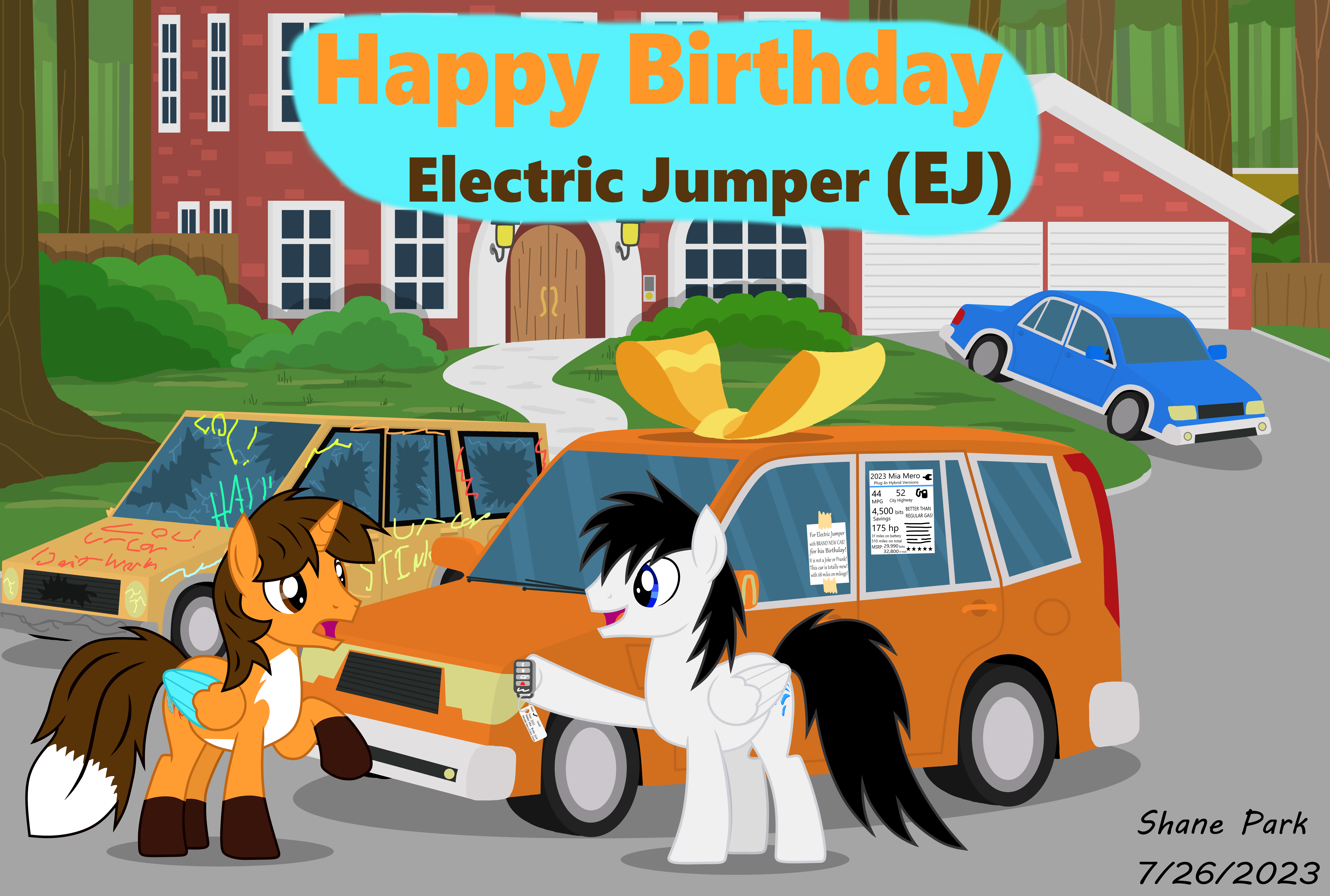 My little pony electric top car