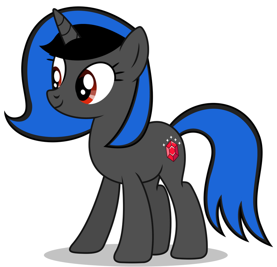 Lunar Flint the pony by CreedyBoy124 on DeviantArt