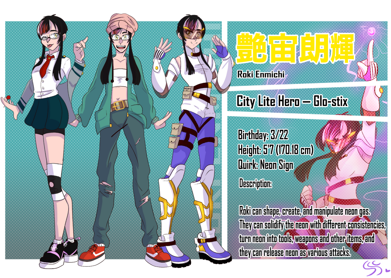 { BNHA OC } Roki Enmichi by SweetSummerCourier on DeviantArt