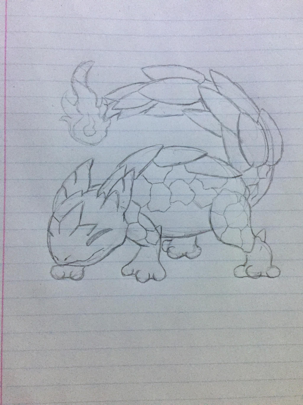 Lizard Pokemon by PkmntrainerCarmine on DeviantArt