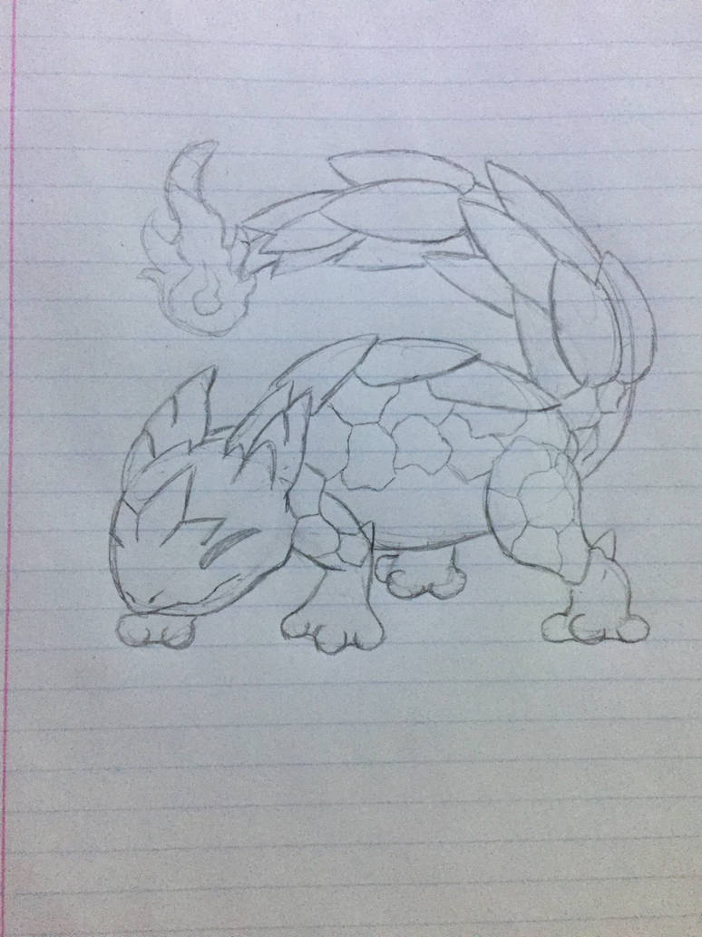 Lizard Pokemon by PkmntrainerCarmine on DeviantArt