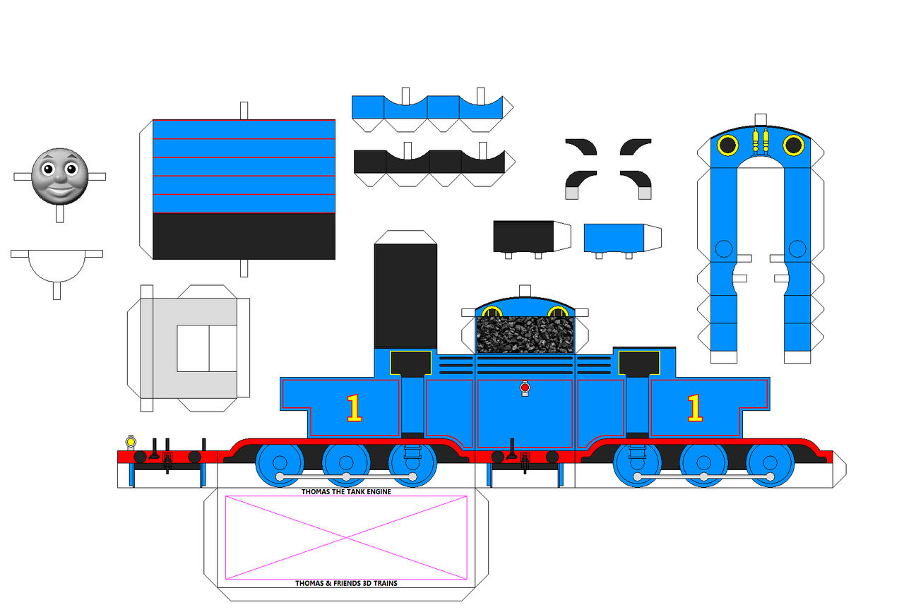 TAF 3D E2 Thomas by samuellimaivatt46405 on DeviantArt