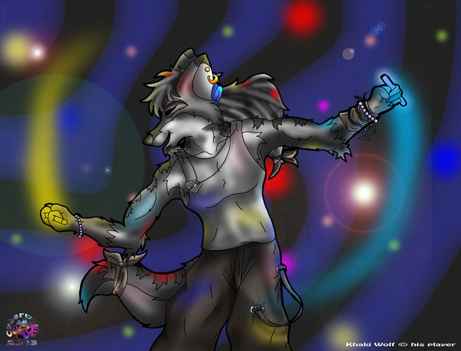 Khaki Wolf Raver