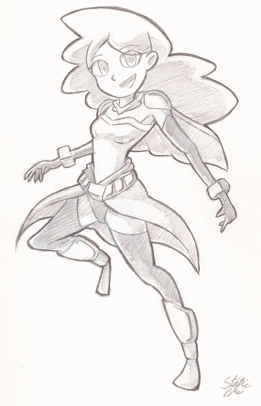 Magic Girl Sketch