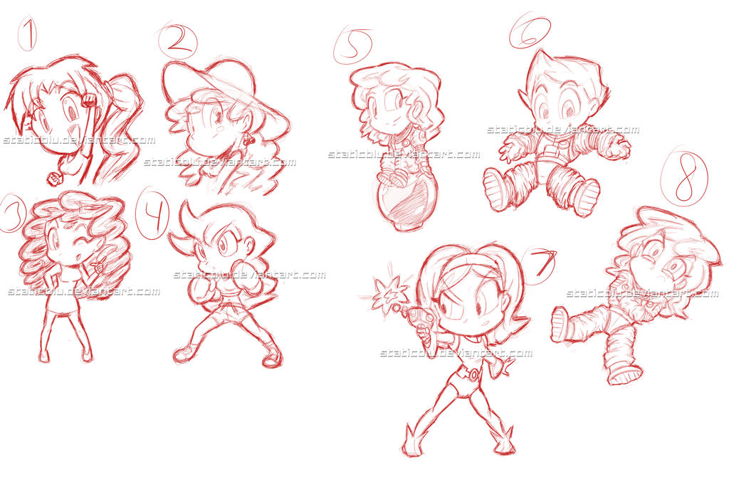 Possible Sticker Sketches