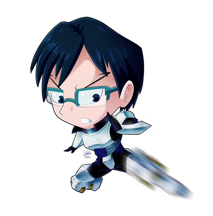 Tenya Iida Chibi by StaticBlu on DeviantArt