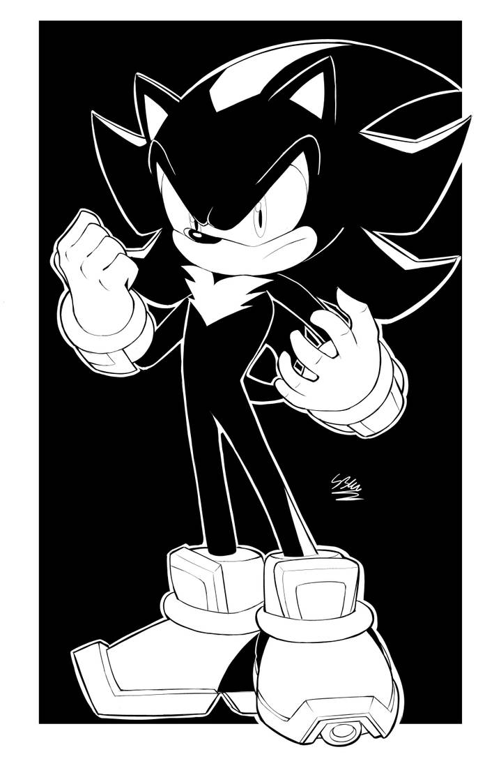 Shadow the Hedgehog by StaticBlu on DeviantArt