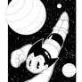 Inktober/Drawtober - Astroboy Inks