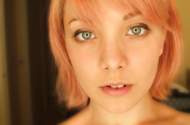 Self portrait lighting test