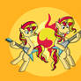 I also play guitar! (Sunset Shimmer Day)