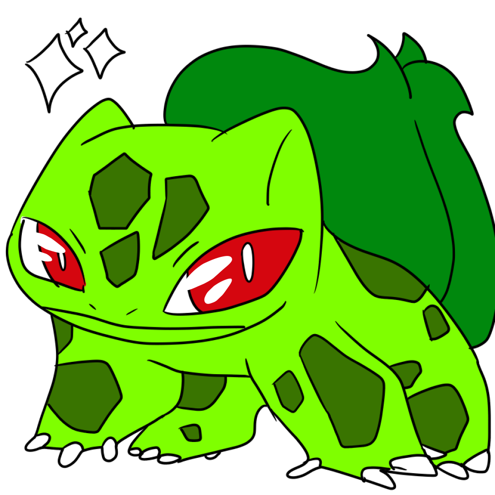 Bulbasaur Shiny by TheEnergyArtist04 on DeviantArt