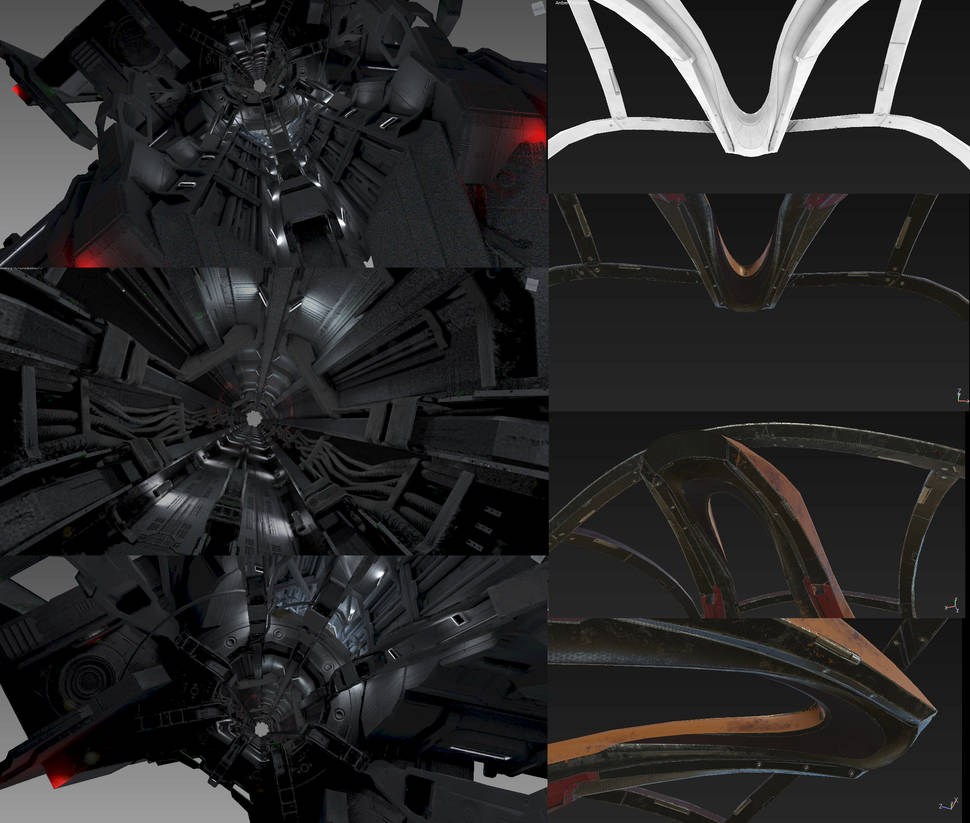 WIP. low poly. lods.light maps. etc. by invizzz on DeviantArt
