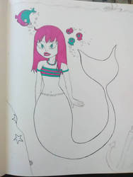 Mermaid girl