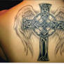 Celtic Cross Tattoo Bre's