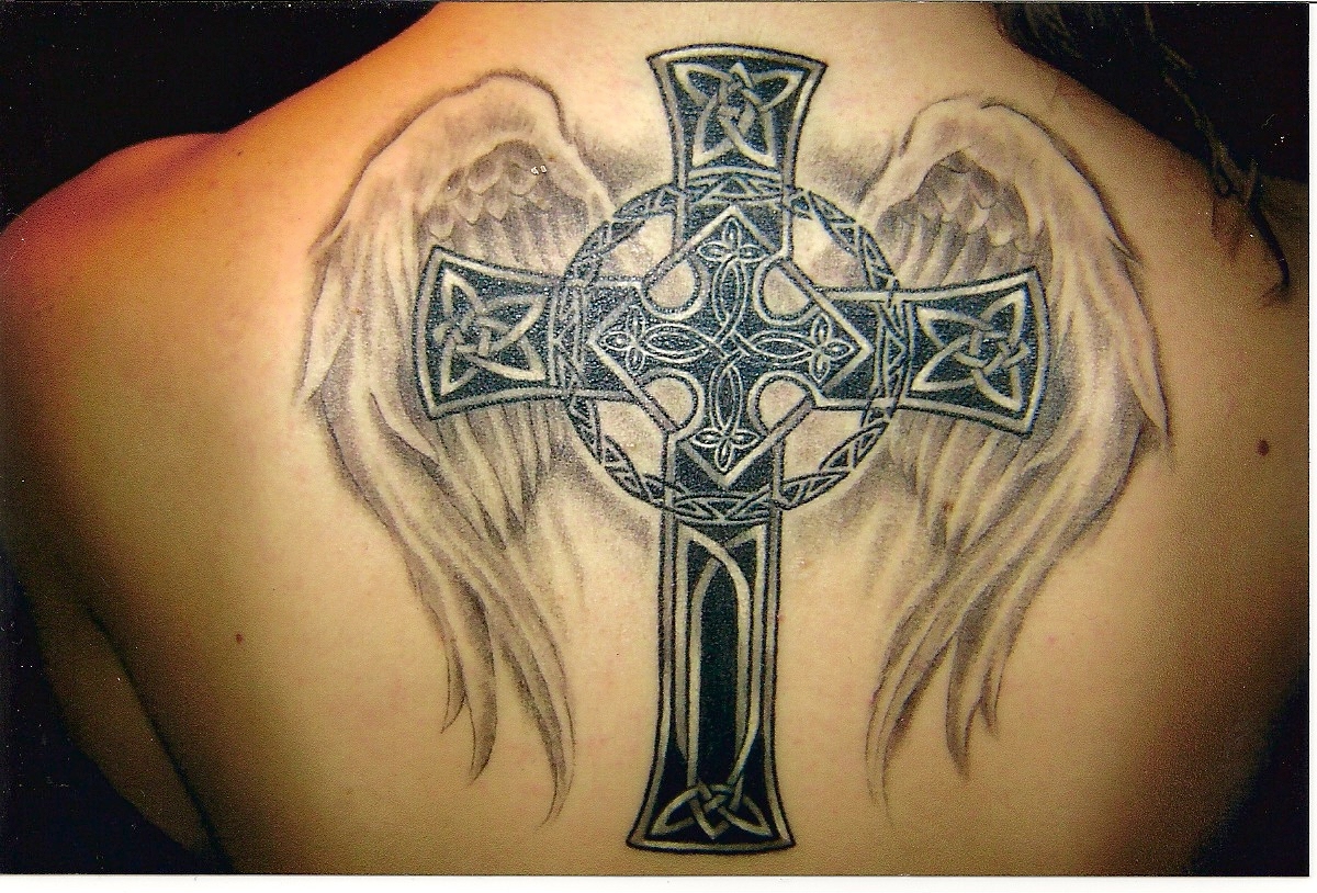 Celtic Cross Tattoo Bre's