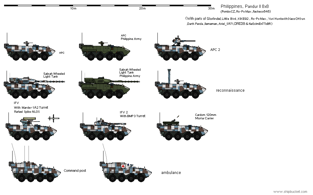 Afp Pandur Philippines - Pandur II APC and Variants (AU) by Pacheco545 on DeviantArt