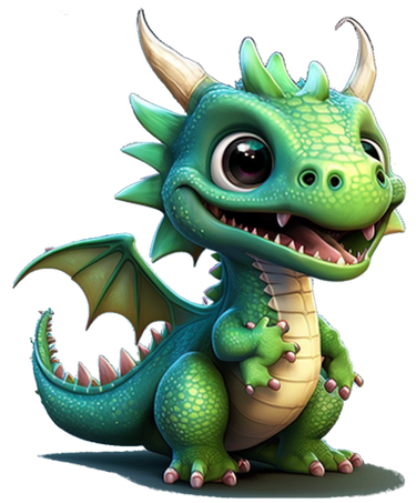 Cute Baby Dragon  - Patrick