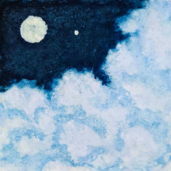 Cloudy with Moonlight