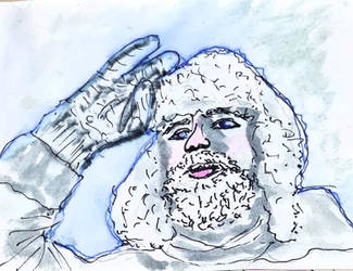 Inktober day 19, prompt - Artic -