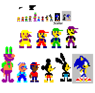 digital doodles aka Sprites