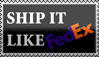 Stamp: Ship it like FedEx by RebelMyth