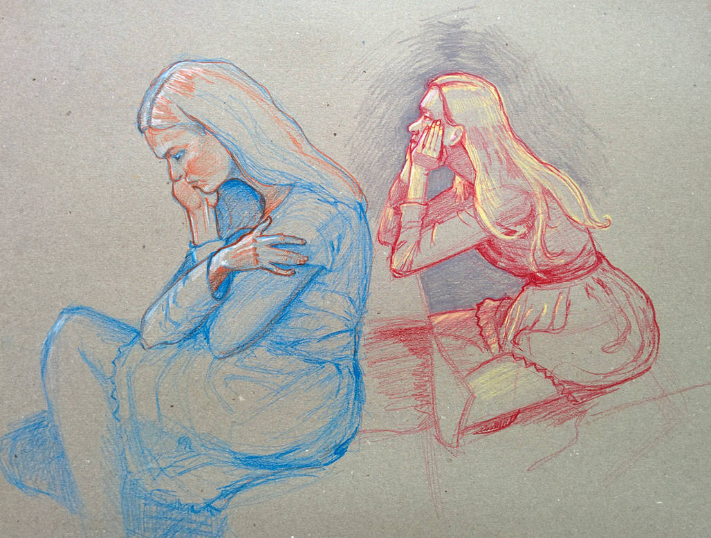 Wistful girl by Poecilus Wistful girl by Poecilus