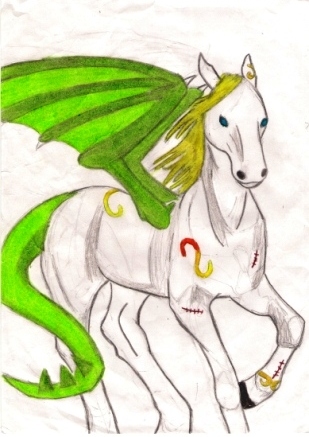 my dragon horse id