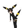 Angry Umbreon Gijinka