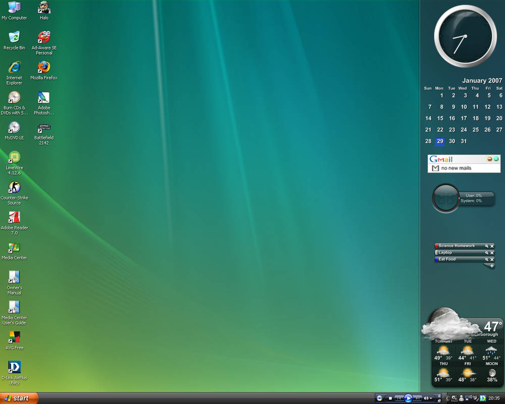 Desktop With SideBar by getfirefox on DeviantArt