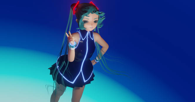 Hatsune Miku Blender Bumm