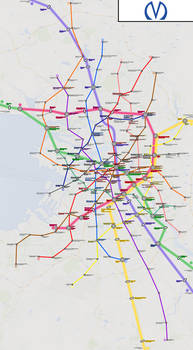 Alternative plan for St Petersburg Metro