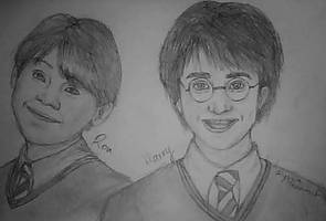 harry and ron