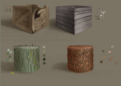 Material Study 1 - Wood