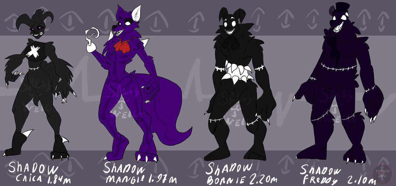 Shadow Roxy Fnaf Animatronics Shadow by gtu48 on DeviantArt