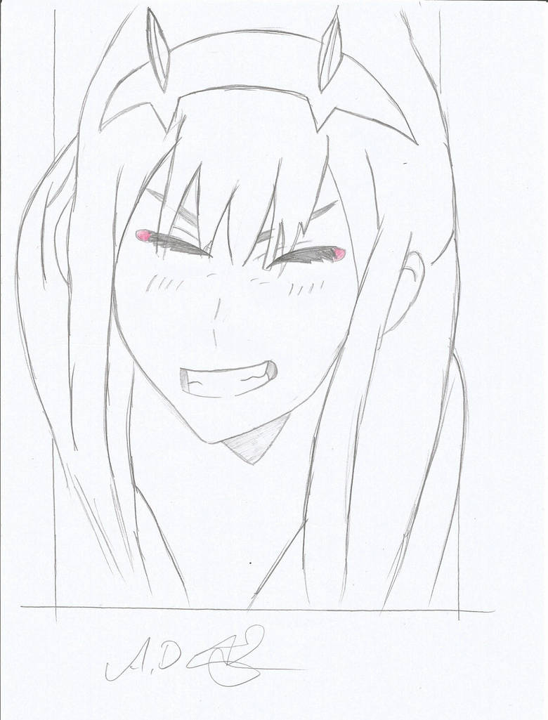 Darling In The Franxx Zero Two Smiling By Bigtymr43 On Deviantart Darling In The Franxx Zero Two Smiling By Bigtymr43 On Deviantart