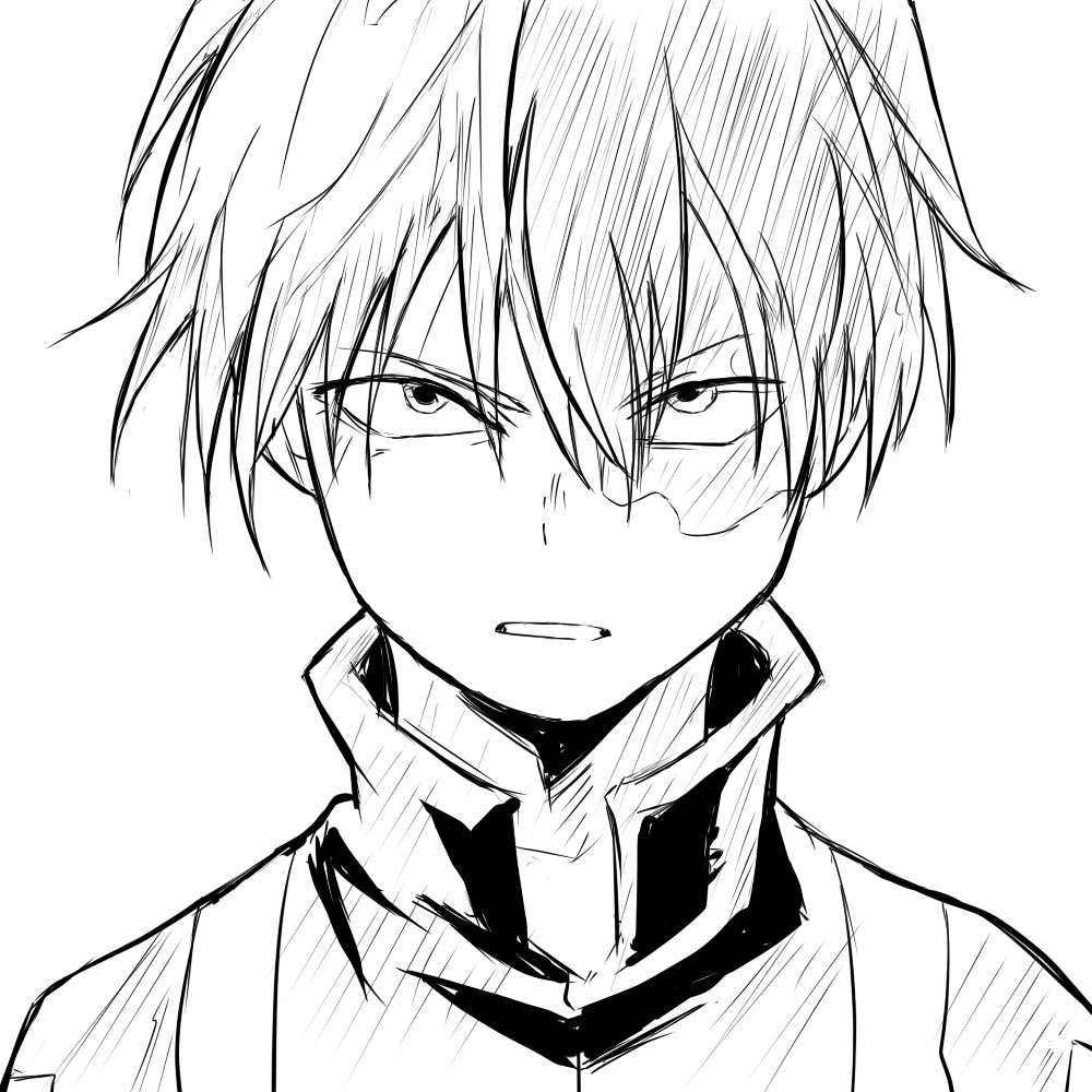 Shoto Todoroki Easy Mha Drawings All Interview - Reverasite