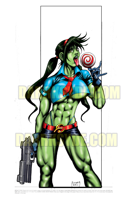 SHE-HULK'S SUCKER PUNCH