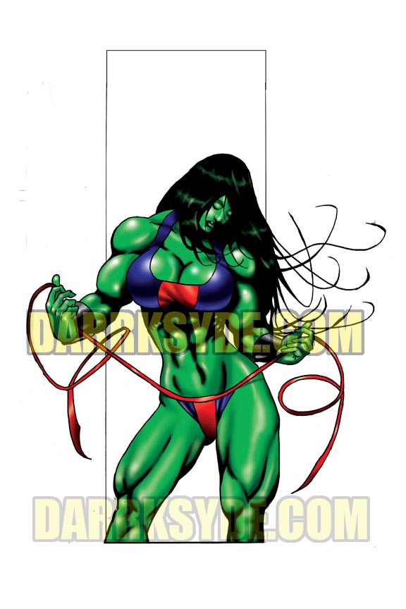 SHE-HULK BIKINI STRINGS