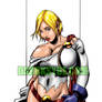 POWERGIRL AFTER THE BATTLE